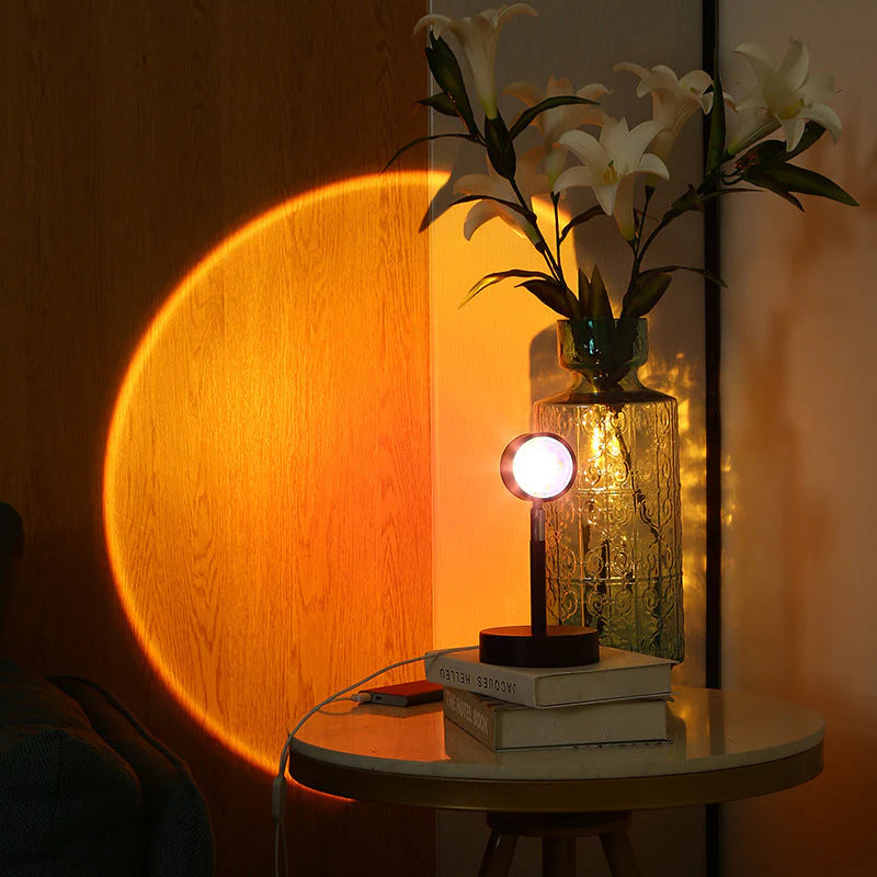 Zonsondergang Projectielamp
