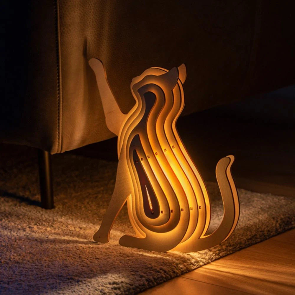Houten Dier Licht