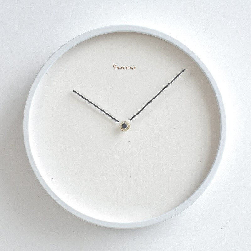 Scandinavische Minimalistische Wandklok - Klok in Scandinavische stijl met een strak, modern ontwerp
