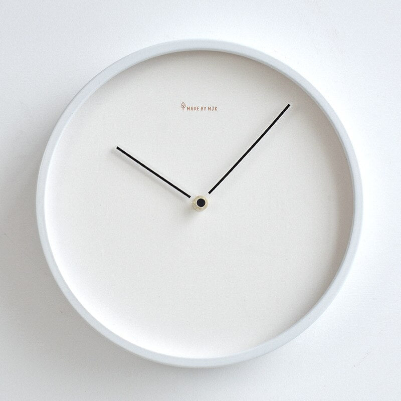 Scandinavische Minimalistische Wandklok - Klok in Scandinavische stijl met een strak, modern ontwerp