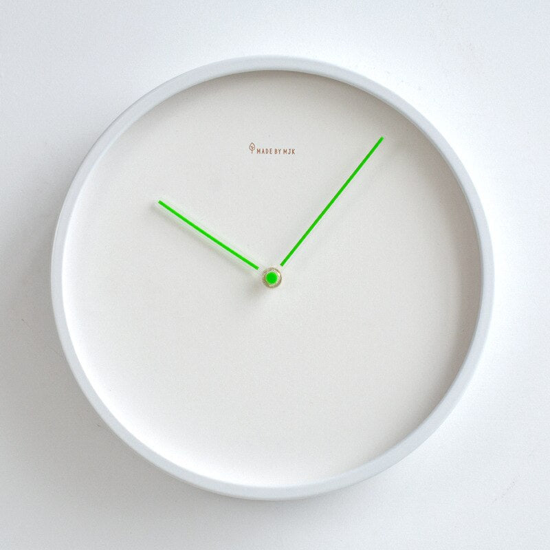 Scandinavische Minimalistische Wandklok - Klok in Scandinavische stijl met een strak, modern ontwerp