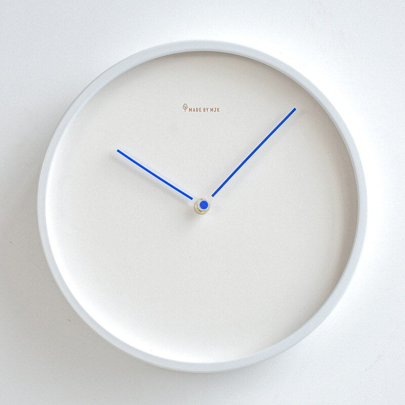 Scandinavische Minimalistische Wandklok - Klok in Scandinavische stijl met een strak, modern ontwerp