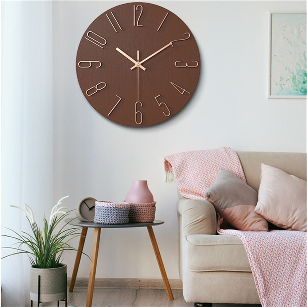 Moderne Kunststof Wandklok – Stijlvolle en Tijdloze Muurdecoratie voor Elk Interieur