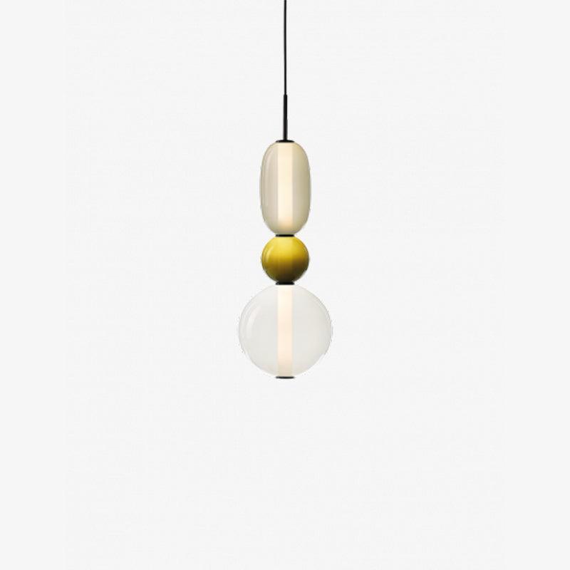 Hanglamp van Suikerachtig Glas