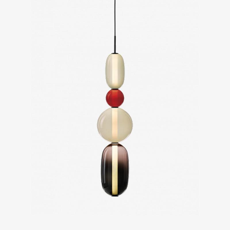 Hanglamp van Suikerachtig Glas