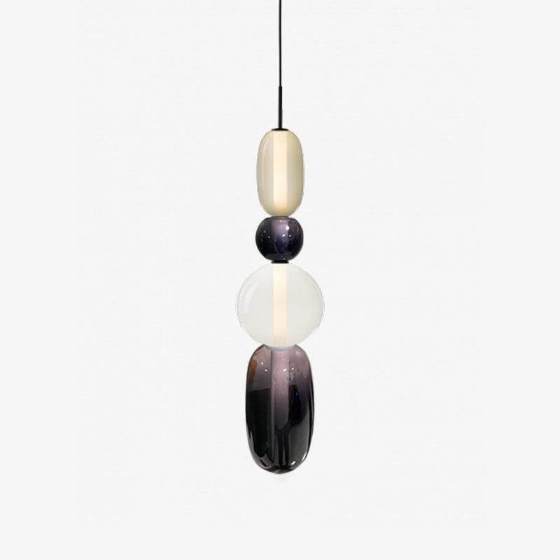 Hanglamp van Suikerachtig Glas