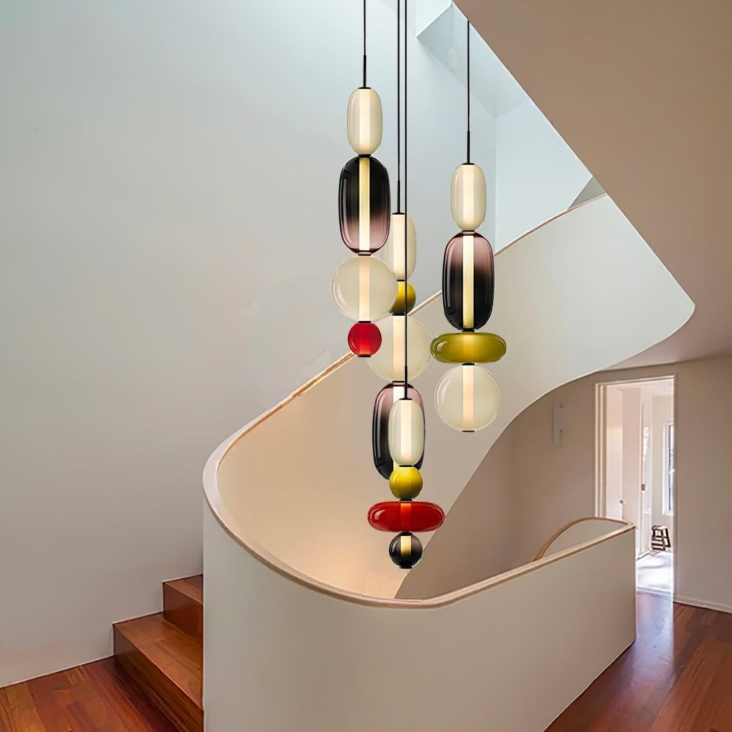 Hanglamp van Suikerachtig Glas