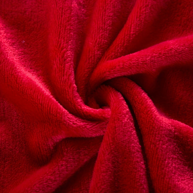 1 Stuk Pluche Fleece Deken - Gezellig, Warm Deken voor Bank, Kantoor, Bed, Reizen en Buiten - Veelzijdig All-Season Deken
