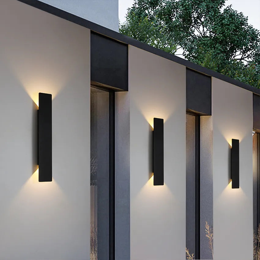 Credom Tuinlamp RainLight - Stijlvolle Weerbestendige Aluminium Wandlamp voor Buiten