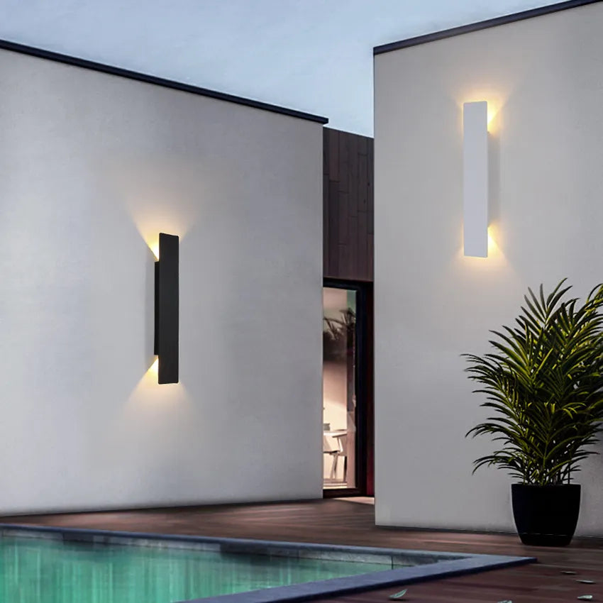 Stijlvolle Weerbestendige Aluminium Wandlamp voor Buiten