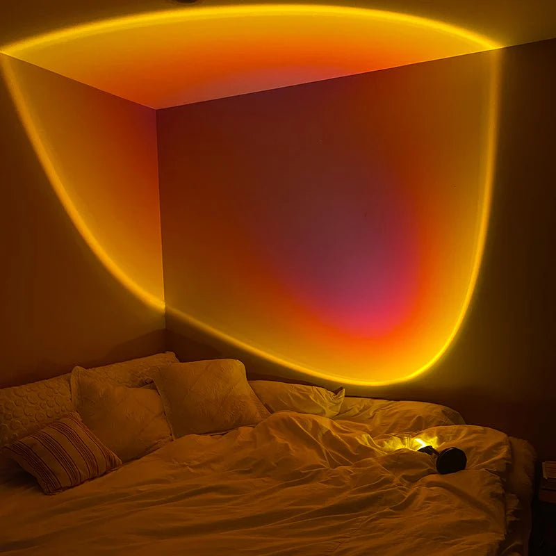 Zonsondergang Projectielamp