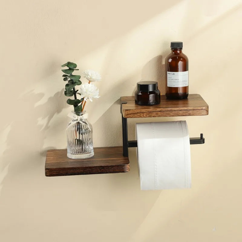 Houten Toiletpapierhouder
