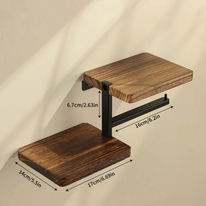 Houten Toiletpapierhouder