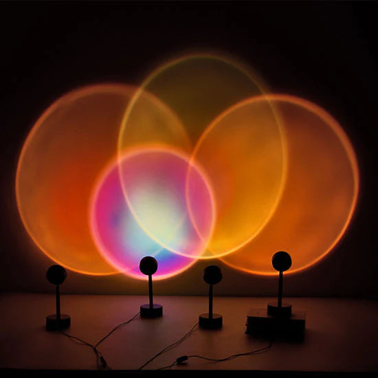 Zonsondergang Projectielamp