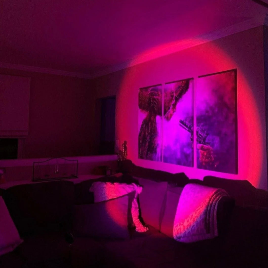 Zonsondergang Projectielamp