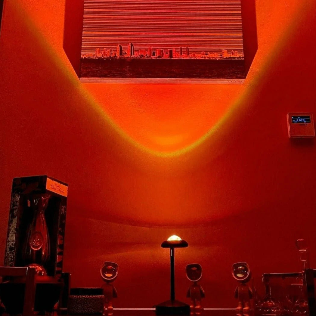 Zonsondergang Projectielamp