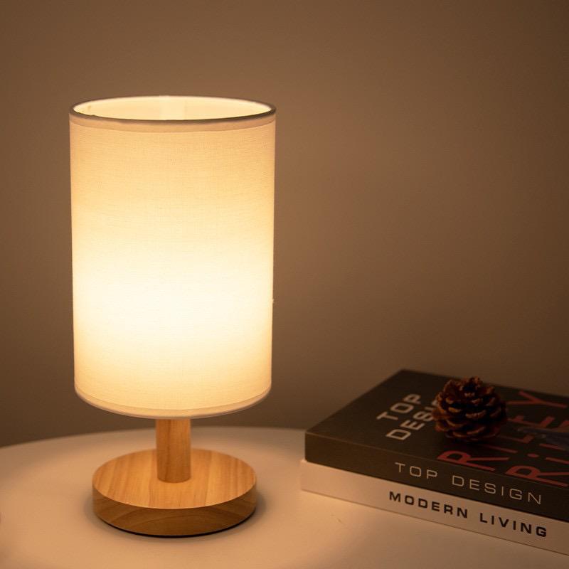 Moderne Houten Nachtkastje Lampenkap