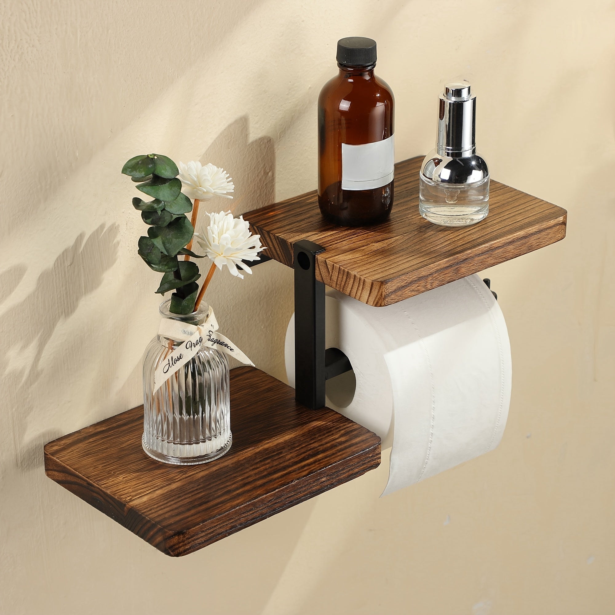 Houten Toiletpapierhouder