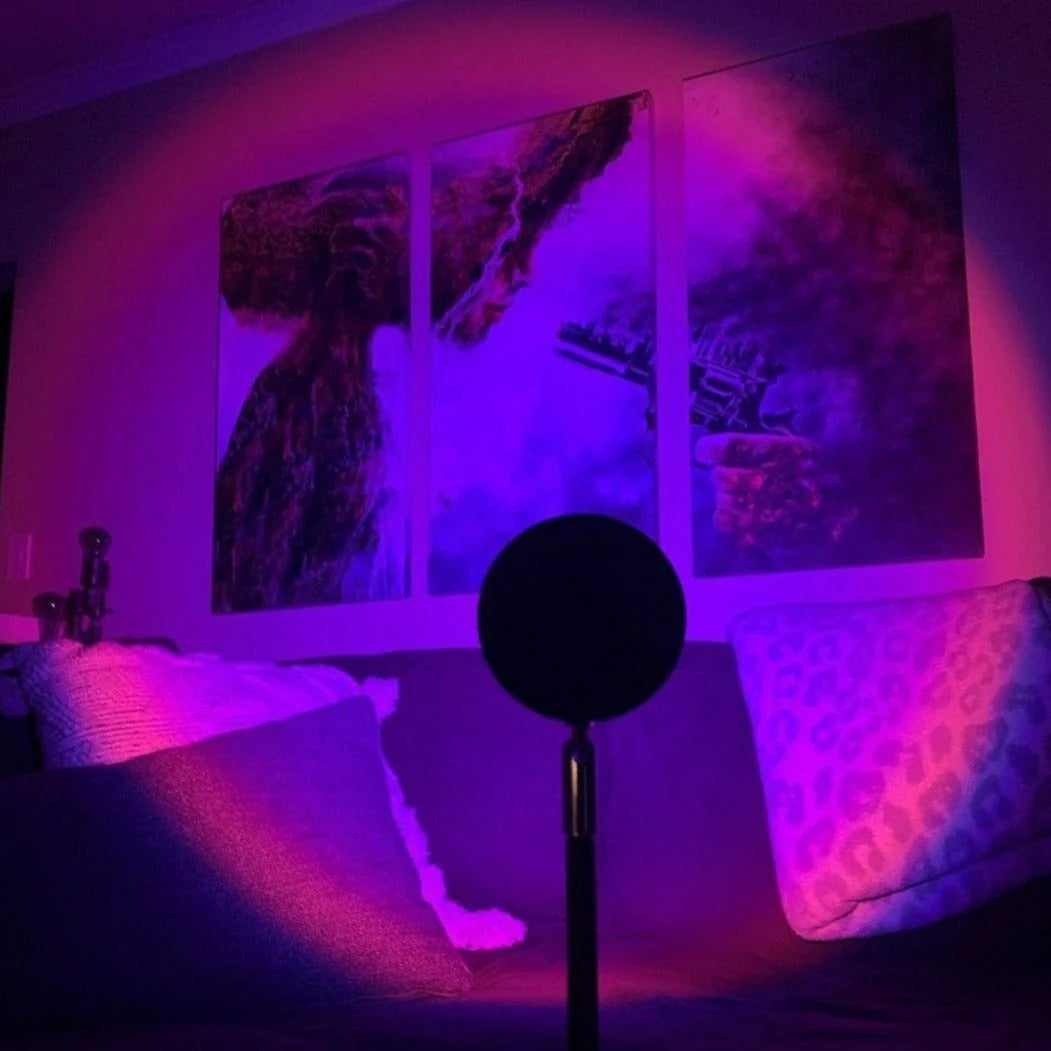 Zonsondergang Projectielamp