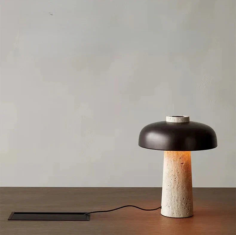 StoneAura | Travertijn Tafelverlichting