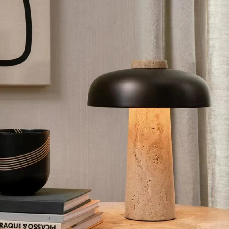 StoneAura | Travertijn Tafelverlichting