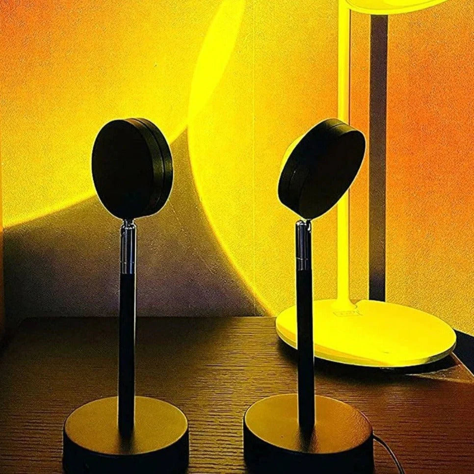 Zonsondergang Projectielamp