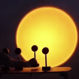 Zonsondergang Projectielamp