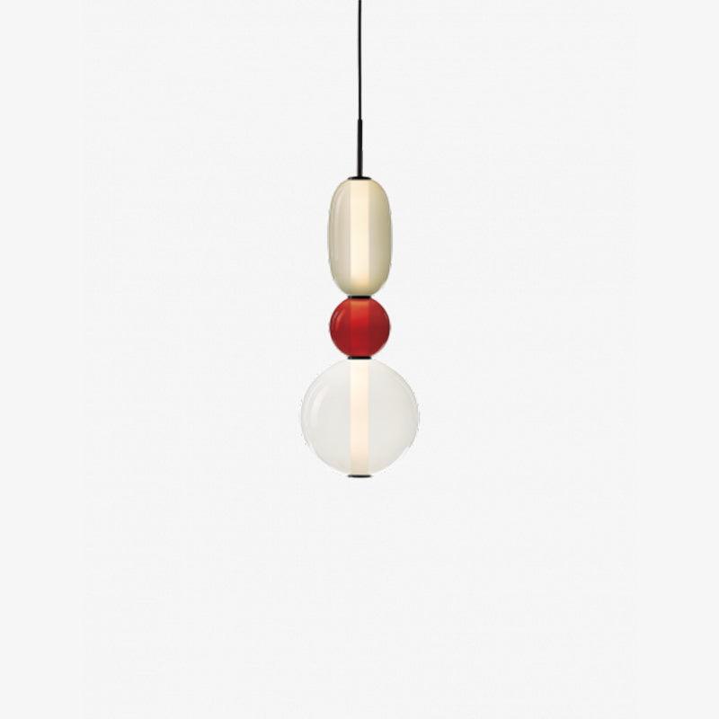 Hanglamp van Suikerachtig Glas