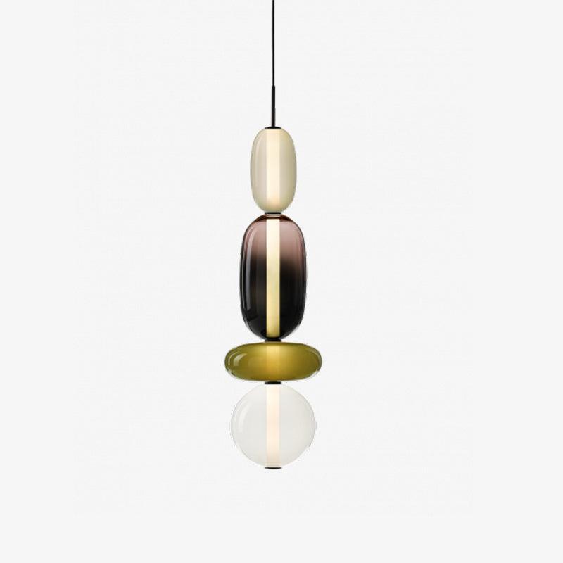 Hanglamp van Suikerachtig Glas