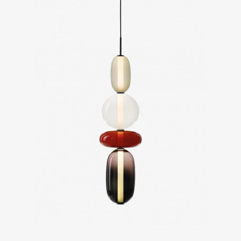 Hanglamp van Suikerachtig Glas