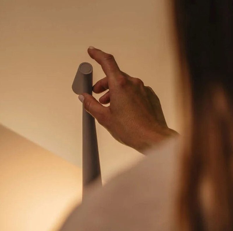 Minimalistisch Elegant touch-dimming bedlampje