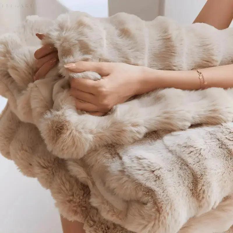 Luxe Warme Winterdeken voor Bank en Bed