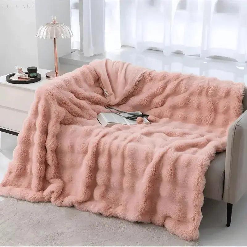 Luxe Warme Winterdeken voor Bank en Bed