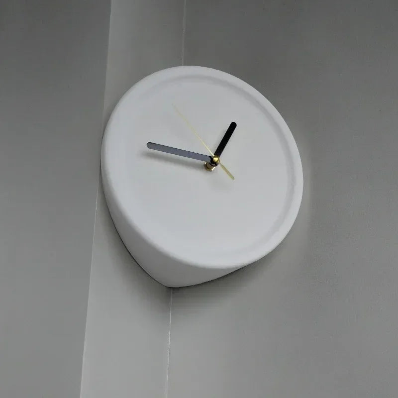 Stille Wandklok Zonder Tikkend Geluid – Ophangen Zonder Boren | Moderne Klok voor Woonkamer & Slaapkamer