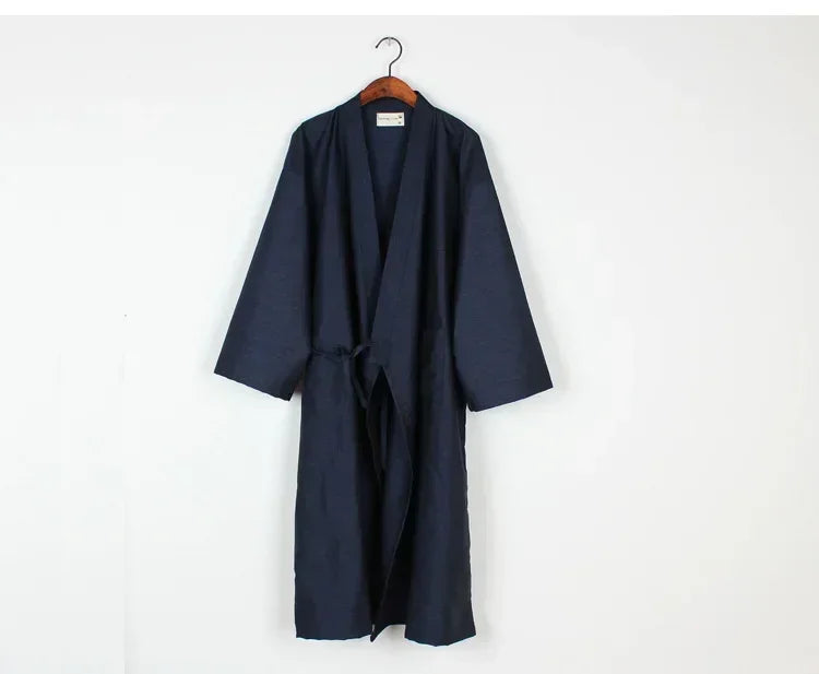 Katoenen Nachtjapon voor Heren