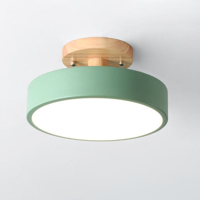 Scandinavische ronde LED plafondlamp