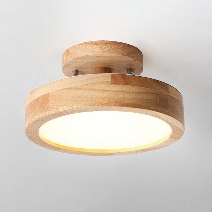 Scandinavische ronde LED plafondlamp