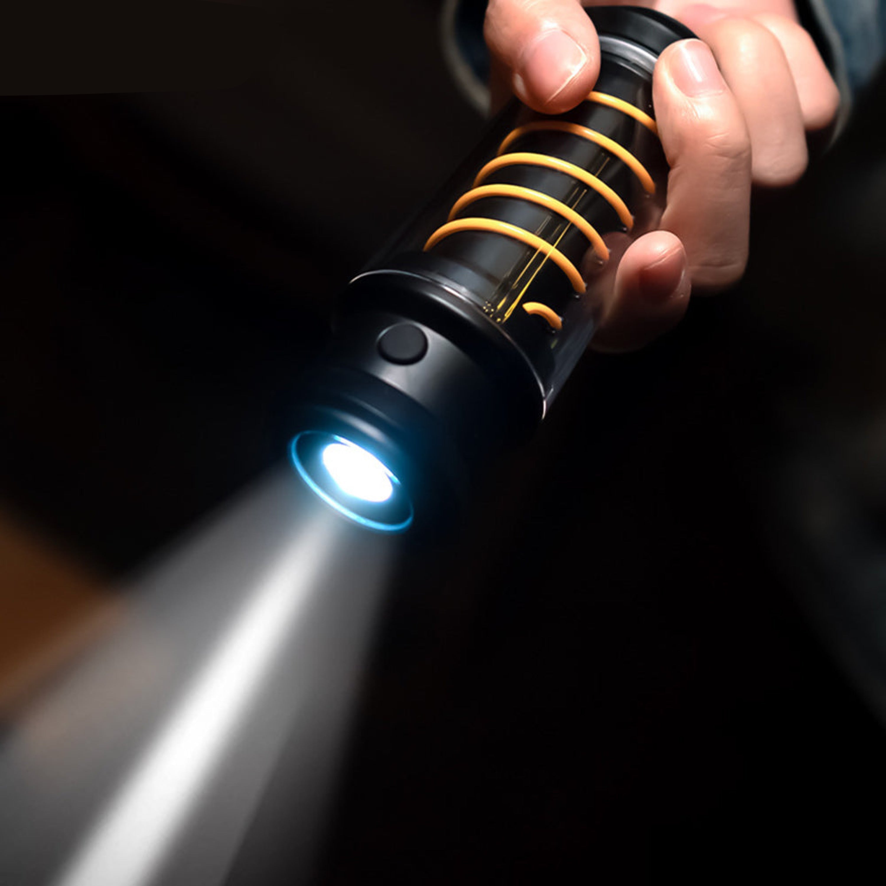 Retro Led-tafellamp Op Batterijen Met Warm Licht & Draagbaar Ontwerp Voor Binnen En Buiten