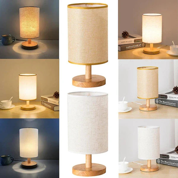 Moderne Houten Nachtkastje Lampenkap
